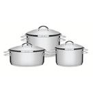 Jogo De Panelas Solar 3 Peças Inox Fundo Triplo 65510/740