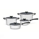 Jogo De Panelas Solar Ceramic Em Aço Inox Fundo Triplo Com Revestimento Interno Cerâmico Tramontina Jogo De Panelas Solar Ceramic Em Aço Inox Fundo Triplo Com Revestimento Interno Cerâmico Tramontina