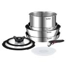 Jogo de Panelas Tefal Inox Fundo Triplo 4 Peças Ingenio Jogo de Panelas Tefal Inox Fundo Triplo 4 Peças Ingenio