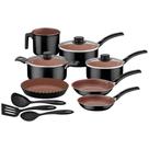 Jogo de Panelas Tramontina Turim em Alumínio 10 Peças Jogo de Panelas Tramontina Turim em Alumínio 10 Peças