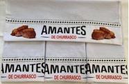 Jogo de Pano de Prato 4 Peças Churrasco 100% Algodão