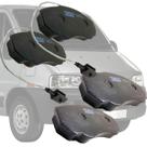 Jogo De Pastilha Dianteira - Fiat Ducato 2.3 2003 A 2017