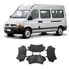 Jogo de pastilhas de freio dianteira renault master 2002 a 2013