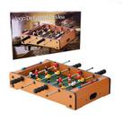 Jogo de Pebolim de Mesa Mini Futebol de Mesa Totó de Mesa de Madeira