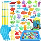 Jogo de pesca magnética TOY Life para crianças com piscina inflável