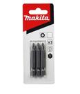 Jogo de Pontas Bits Makita Philips Ph1-50mm 3 Peças