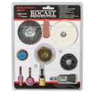 Jogo de pontas montadas e escovadas c/10pcs rocast