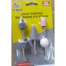 Jogo de Pontas Montadas em Pedra Haste