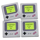 Jogo De Porta Copos Gamer Boy Coffee Yes - 4 Peças