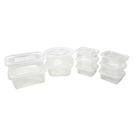 Jogo de Pote Plástico Kit Prático com 10 Peças - Jaguar