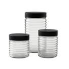 Jogo de Potes de Vidro para Mantimentos Fontana 3 Peças Jogo de Potes de Vidro para Mantimentos Fontana 3 Peças