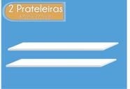 Jogo de Prateleira - 67cm x 27,5cm (Cor Branca) - 2 unidades Jogo de Prateleira - 67cm x 27,5cm (Cor Branca) - 2 unidades