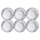 Jogo de Prato Fundo 25cm Kit 6 Peças Sopa Bruma Alleanza