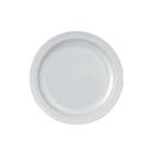 Jogo De Prato Gourmet 12 Pratos Rasos - 24cm Branco