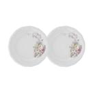 Jogo de Pratos de Sobremesa 2 Peças 19cm Eterna Porcelana Schmidt