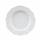 Jogo De Pratos Fundos Em Porcelana Soleil Com 6 Peças 24cm Oxford White