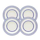 Jogo De Pratos Fundos Sopa Kit 4 Peças 21,5cm Cerâmica Grano Biona