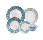 Jogo de Pratos Porcelana Decorada Clarice 20 peças 96011/787 - Tramontina