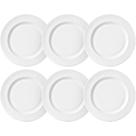 Jogo de Pratos Raso de Jantar em Opaline Divine 6 peças 27cm - Hauskraft