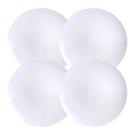 Jogo De Pratos Rasos Jantar Refeição Santorini 28cm Kit 4 Peças Porcelana Tramontina