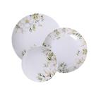 Jogo de Pratos Tramontina Magnólia em Porcelana Decorada 12 Peças