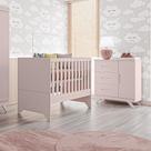 Jogo de quarto Maya Rose Cômoda e Berço