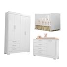 Jogo de Quarto para Bebe Zaki e Katatau Branco - MoveisAqui Jogo de Quarto para Bebe Zaki e Katatau Branco - MoveisAqui