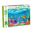 Jogo de Quebra Cabeça com 150 Peças Fundo do Mar Polvo Cavalo Marinho Tartaruga Pais & Filhos