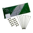 Jogo de Raio Inox Bace Kawasaki Versys-300 Tras. 4,0mm