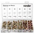 Jogo de Rebites de Rosca M3 a M10 com 150 Peças - 3581003010 - VONDER
