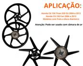 JOGO DE RODA LIGA LEVA CG 150 TITAN ESD EX FAN 2004 a 2013 FREIO A DISCO