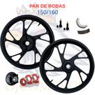 Jogo De Roda Pé De Galinha Honda Cg 150/160 Titan Fan Jogo De Roda Pé De Galinha Honda Cg 150/160 Titan Fan