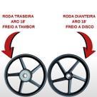 Jogo De Rodas Ybr 125 2005 Aro 18 Liga Leve Disco Jogo De Rodas Ybr 125 2005 Aro 18 Liga Leve Disco