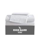 Jogo de Roupa de Cama Eddie Bauer Queen Algodão Percal Listrado