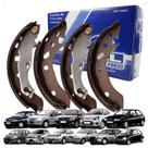 Jogo de Sapatas de Freio Traseira C/Lonas SYL201705 P/Ford Fiesta 1.0 1998/2002 Ford Ka 1997/2013