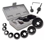 Jogo de Serra Copo 3/4" a 2.1/2" com 11 Peças Atopy Completo e Versátil