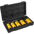 Jogo De Serras Copo Bimetal Aço Rápido 7 Pçs Scv 400 Vonder Jogo De Serras Copo Bimetal Aço Rápido 7 Pçs Scv 400 Vonder