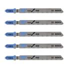Jogo de Serras Tico Tico T 118 G para Metal 5 Peças - 2608668144 - BOSCH Jogo de Serras Tico Tico T 118 G para Metal 5 Peças - 2608668144 - BOSCH