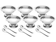 Jogo de Sobremesa Inox Up Home UD022 - 12 Peças
