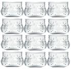 Jogo De Sobremesa Vidro 200ml kit com 12 Peças Conjunto Nadir