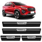 Jogo de Soleira Premium Tiggo 3x 2021 2022 Elegance 4 Portas