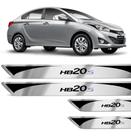 Jogo De Soleira Resinada Hb20s Sedan 2014 A 2018 Escovado
