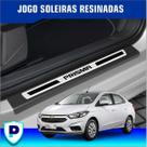 Jogo de Soleiras Resinadas Chevrolet Prisma Kit