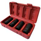 Jogo de Soquete 1/2 POL Longo 14 a 21 mm 4 Peças Sextavado SGT Jogo de Soquete 1/2 POL Longo 14 a 21 mm 4 Peças Sextavado SGT