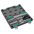 Jogo De Soquete Encaixe Stels 1/4 29 peças C/ Maleta 1410055 Jogo De Soquete Encaixe Stels 1/4 29 peças C/ Maleta 1410055