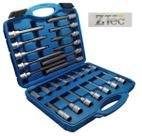 Jogo de soquete multidentada 1/2 com 26 peças yz4009 ztec Jogo de soquete multidentada 1/2 com 26 peças yz4009 ztec