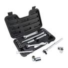 Jogo de soquete sextavado mm encaixe pol 1/2" com 25 pecas stanley 86-736.