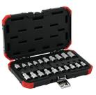 Jogo De Soquete Torx Fêmea E Macho 1/2 20 Peças Gedore Red