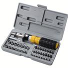 Jogo de Soquetes 41 Peças com Catraca Snel Ferramentas Kit de Ferramentas Completo, Soquetes Métricos, Chave Catraca Reversível para Manutenção