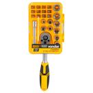 Jogo de Soquetes com Encaixe 1/4' 25 Peças - VONDER
